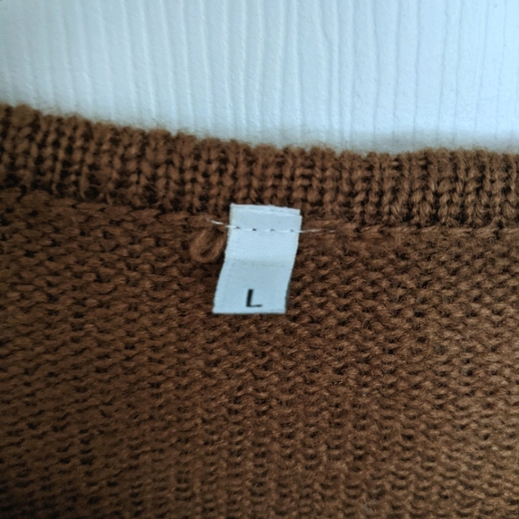 ❌SOLD❌ Color-Block Striped Sweater - Picture 3 of 3